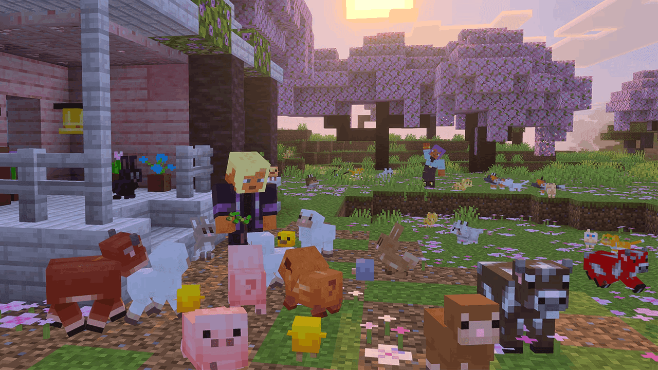 Minecraft snapshot: baby mob variants