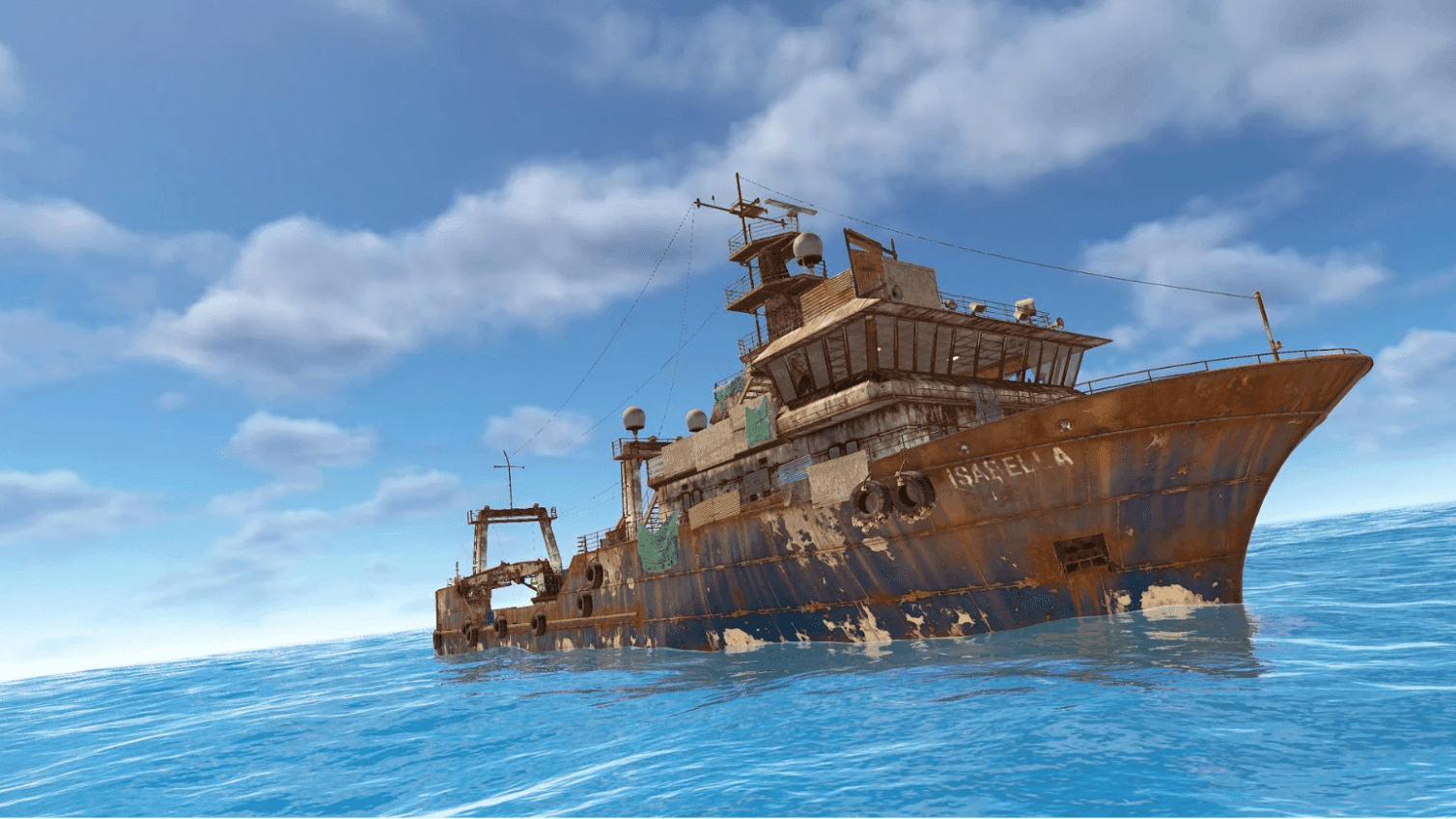 Ghost ship encounter