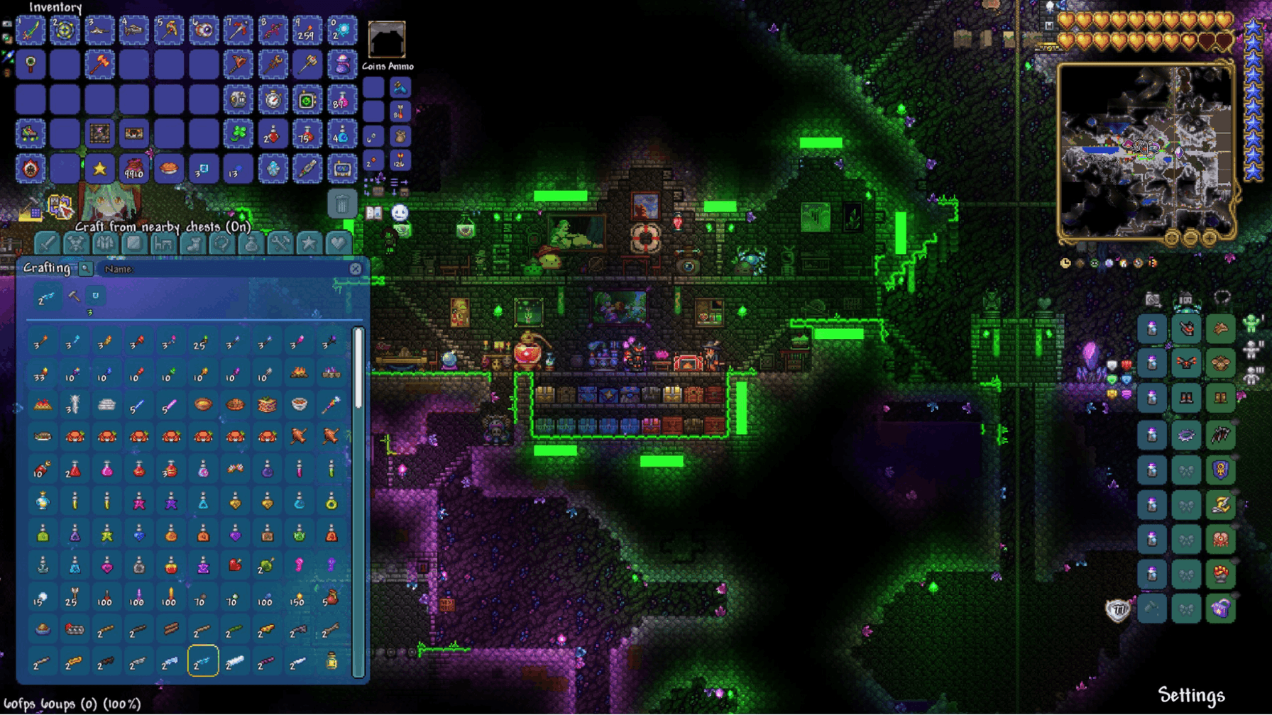 New crafting interface and inventory improvements