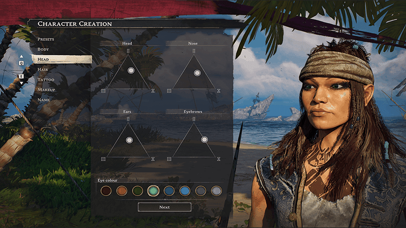 Windrose character creation
