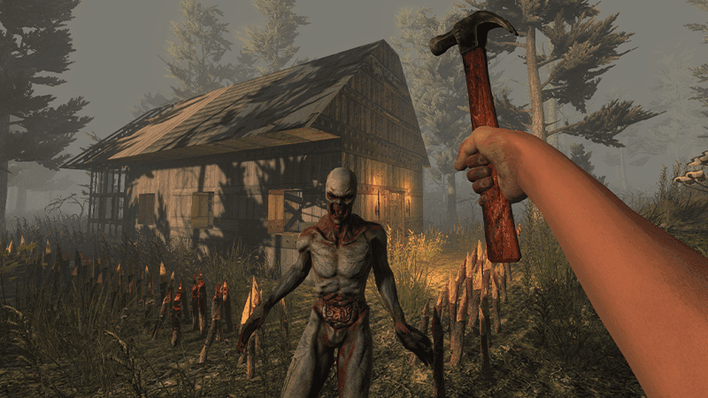 7 Days to Die base building and starter defenses