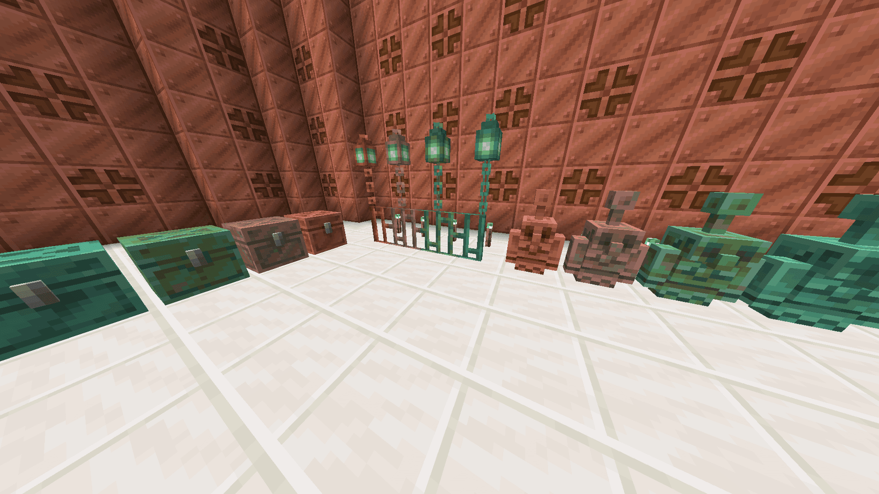 Shelves for all wood types displaying items