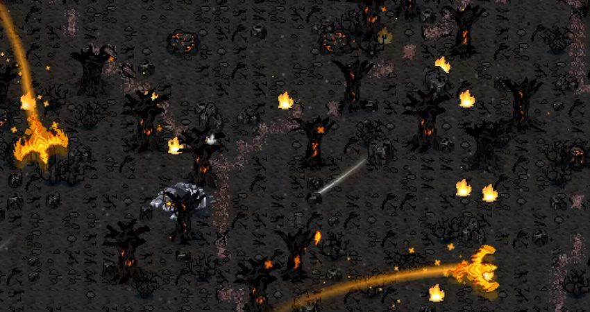 Larger Necesse biomes and the Charred Forest