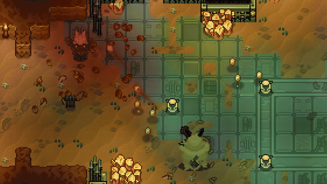 Crossover encounter in the Necesse Secrets Update