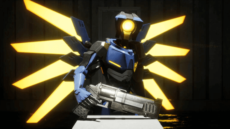 ULTRAKILL V1/V2 skins with Marksman Revolver