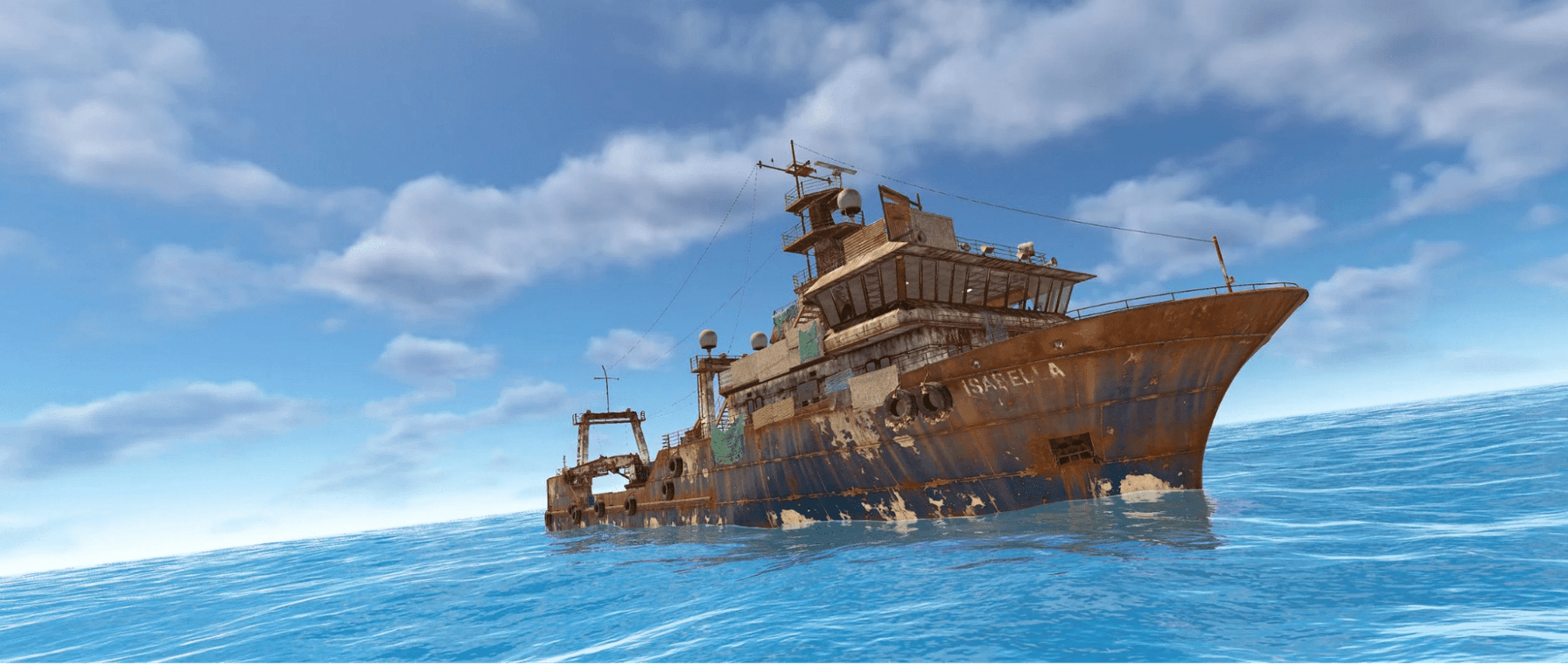 Ghost ship encounter
