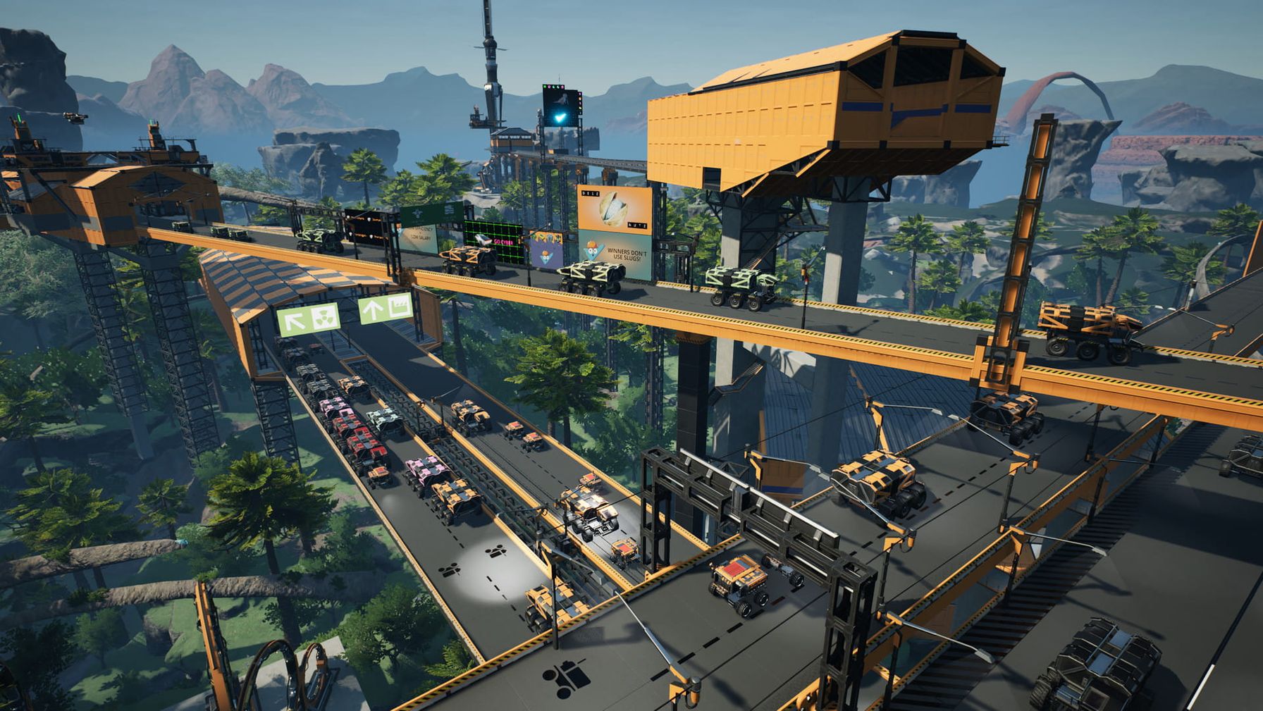 Satisfactory 1.2 truck pathing improvements