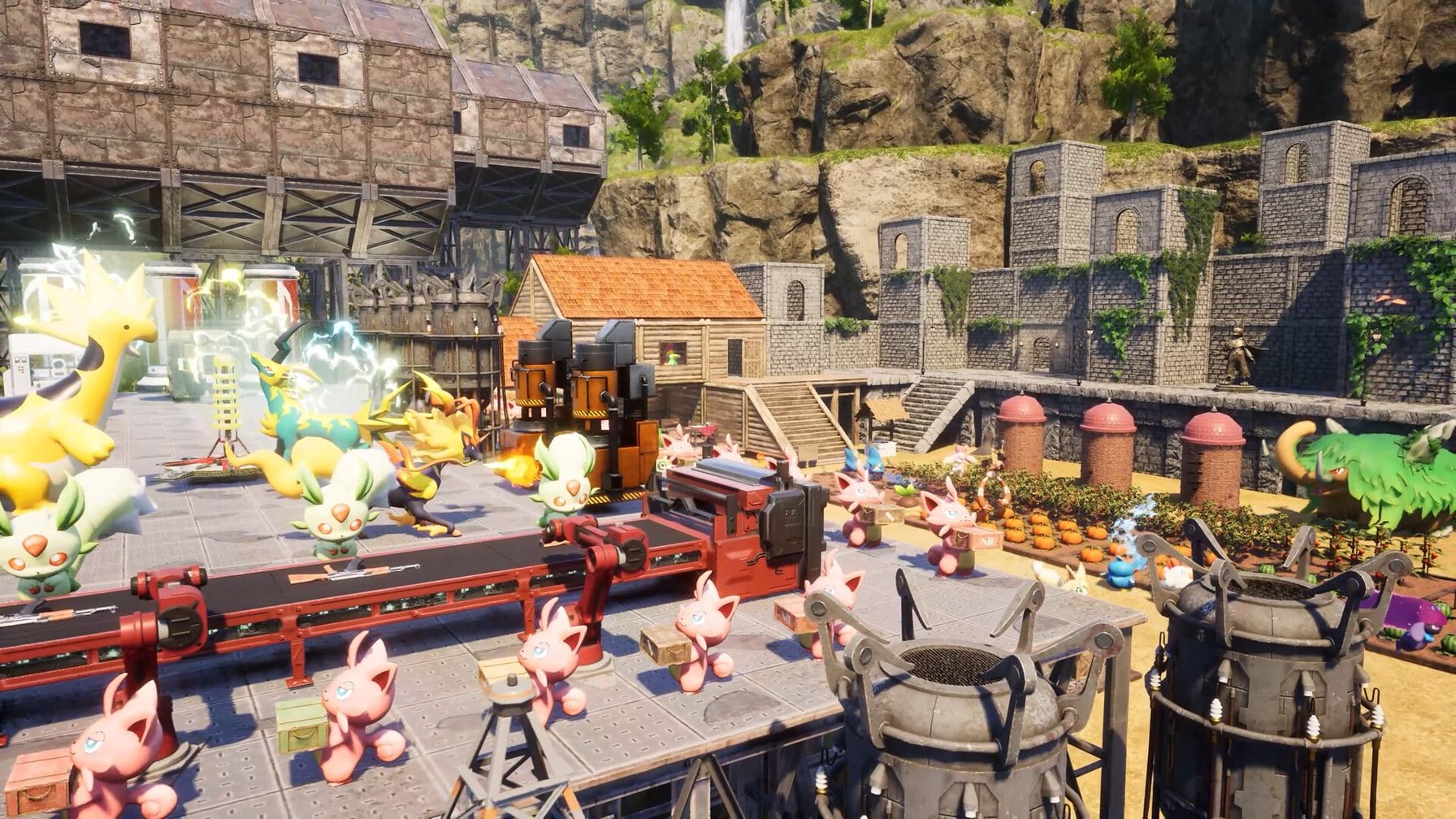 A base in Palworld