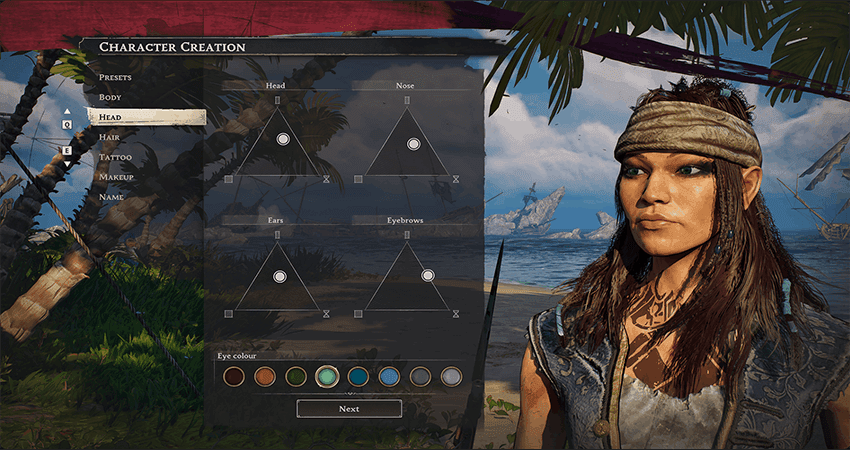 Windrose character creation
