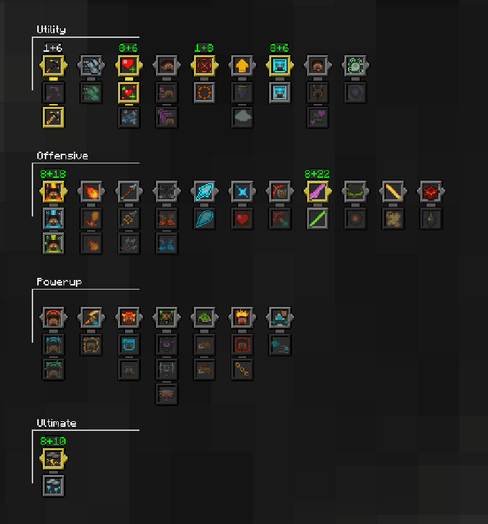 Wold's Vaults talent tree and abilities