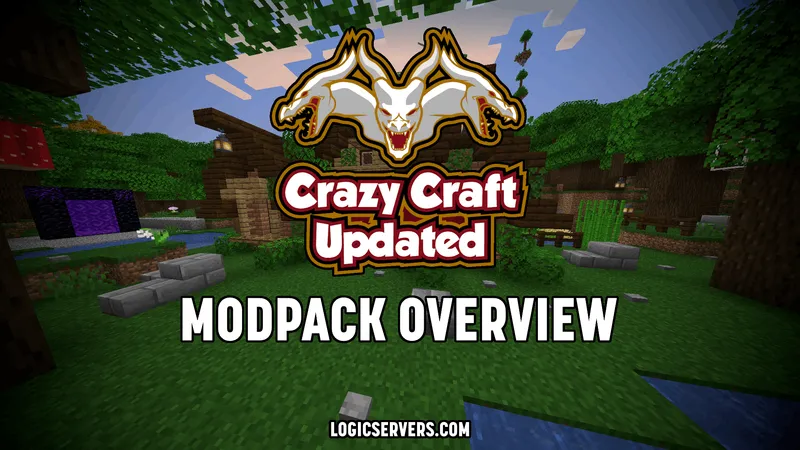 Crazy Craft Updated Modpack Overview