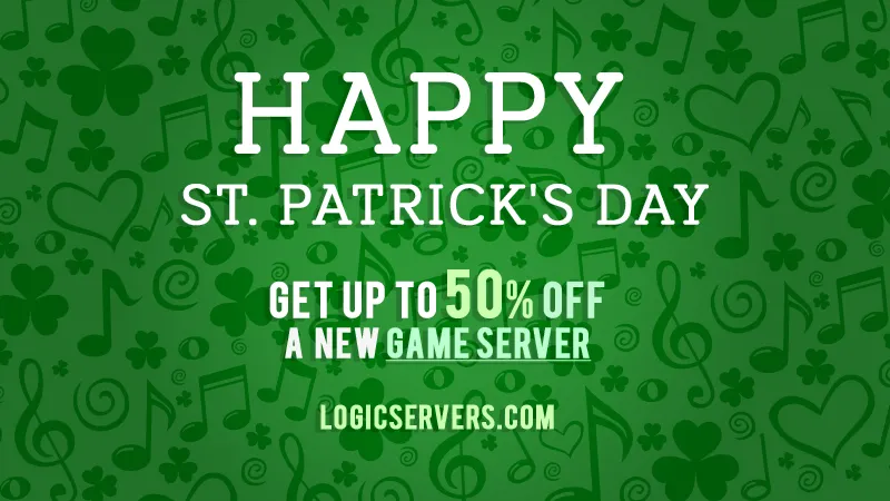 Happy St. Patrick's Day 2025 - Get up to 50% off!